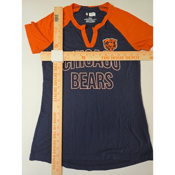 NFL Team Apparel Chicago Bears Womens Size Small Tshirt with Bears Logo - Picture 4 of 4